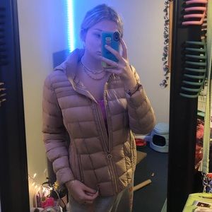 michael kors hooded packable down puffer coat